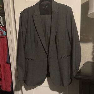 Ann Taylor Gray Pant Suit